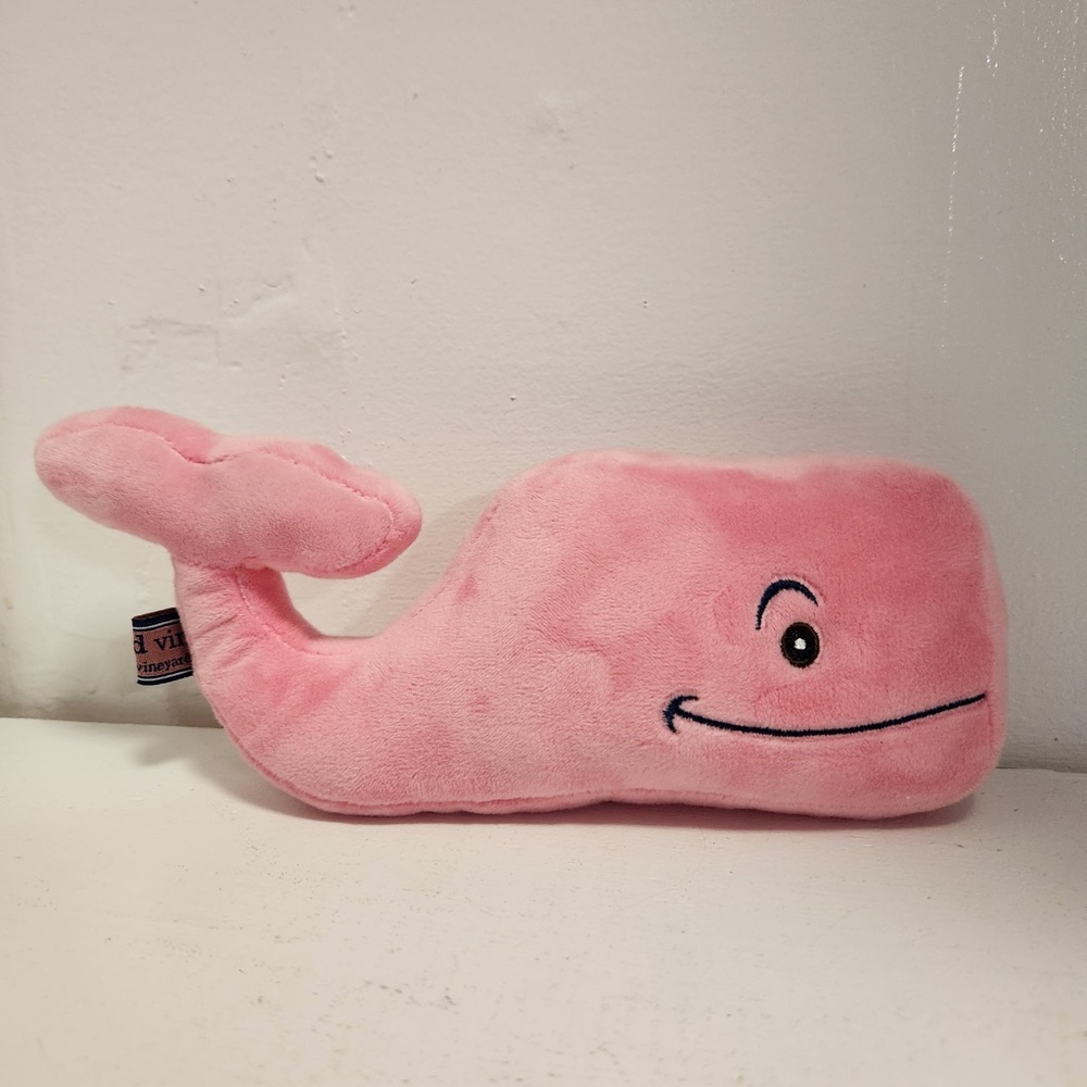 Vineyard Vines Pink Whale Plush